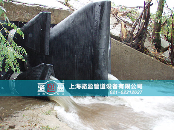 多口徑<a href=http://www.xbkjo.com target=_blank class=infotextkey>橡膠止回閥</a>安裝圖